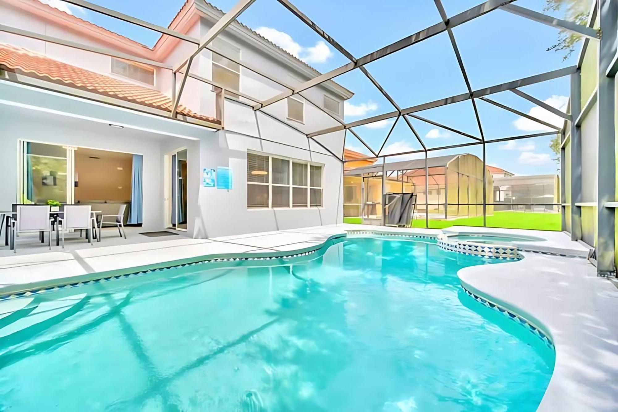 6Br Resort Home Near Disney - With Private Pool Hot Tub And Games Room Kissimmee Extérieur photo