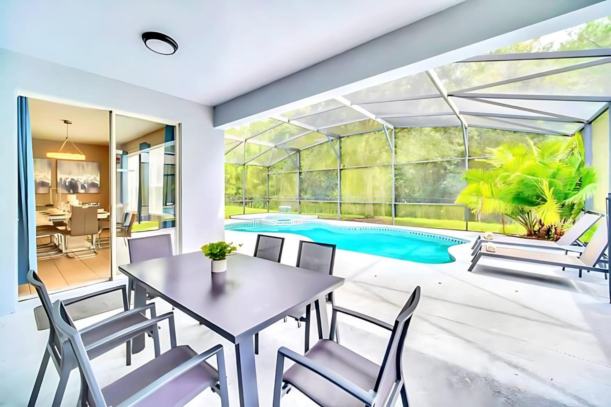 6Br Resort Home Near Disney - With Private Pool Hot Tub And Games Room Kissimmee Extérieur photo